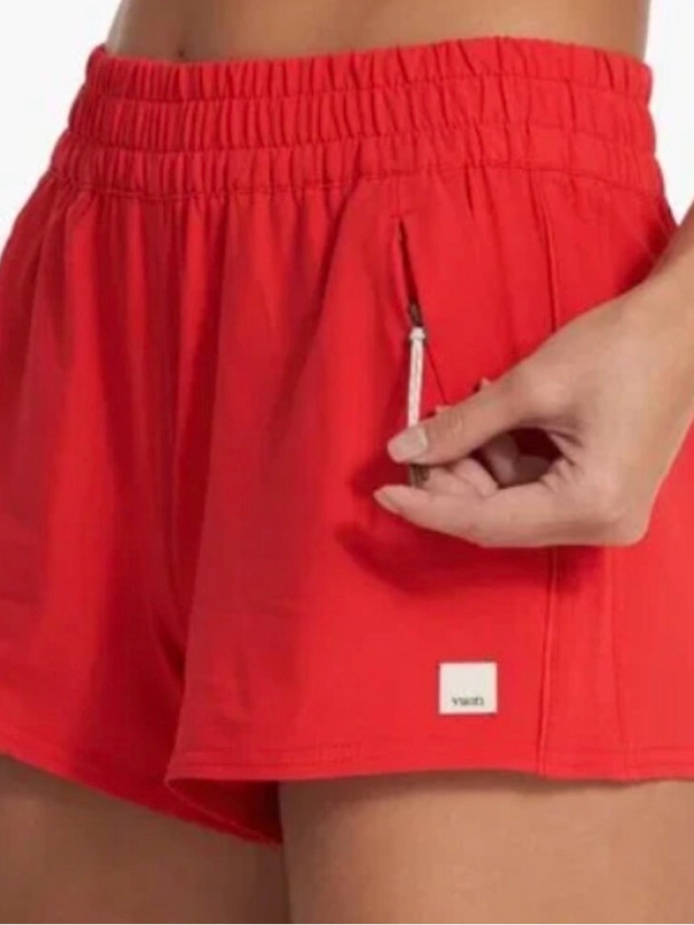 Vuori Red Athletic Shorts